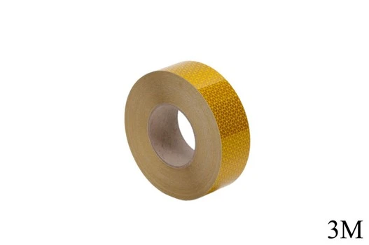 NASTRO RIFLETTENTE PER SUPERFICI RIGIDE 3 M - 50 M - GIALLO
