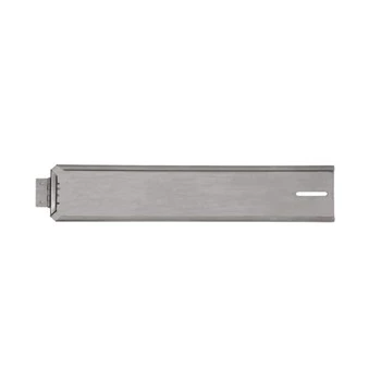PORTATARGA CON CERNIERA INOX 500 X 115 MM