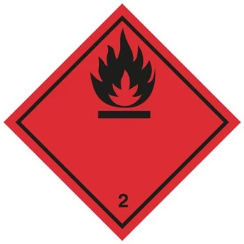 ADESIVO CL. 2 GAS INFIAMMABILI
